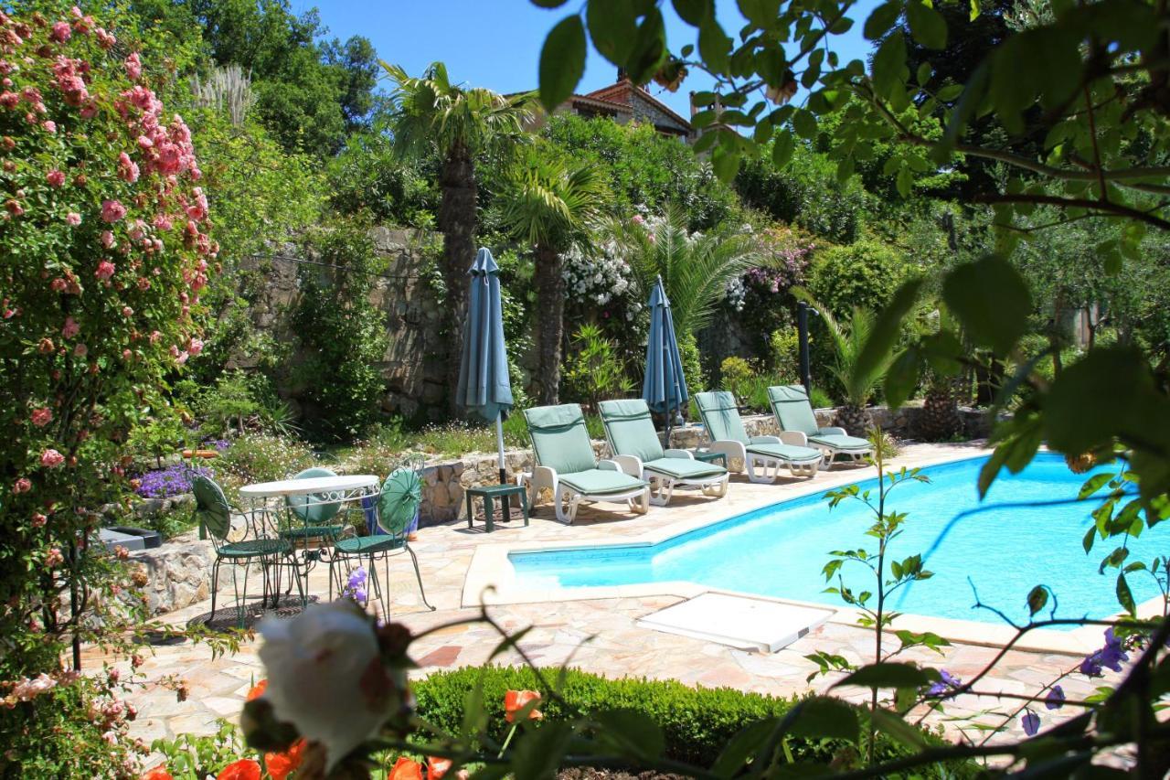 Hotel Lou Pero Mousco à Saint-Paul-en-Forêt Extérieur photo